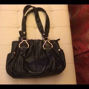B. Makowsky leather handbag